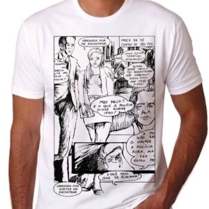 Camiseta Estampa HQ Sequestro - Modelo I