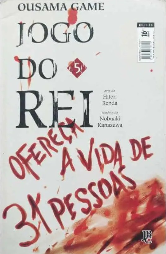 Jogo do Rei Volume 5 Ousama Game